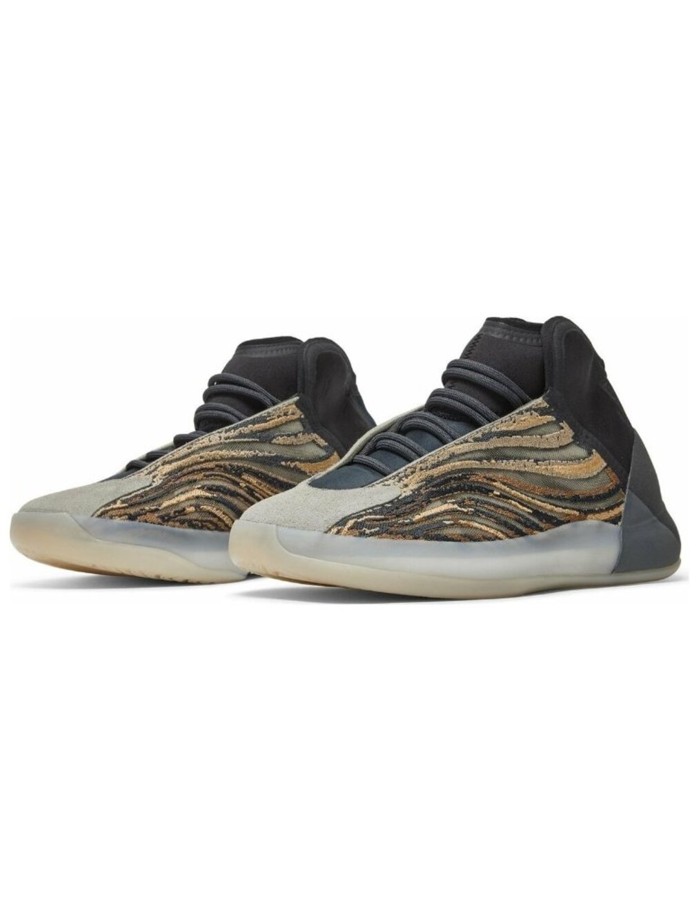 Adidas Yeezy Quantum Sneaker Men's Basketball Shoes GX1331 Amber Tint Size 10.5